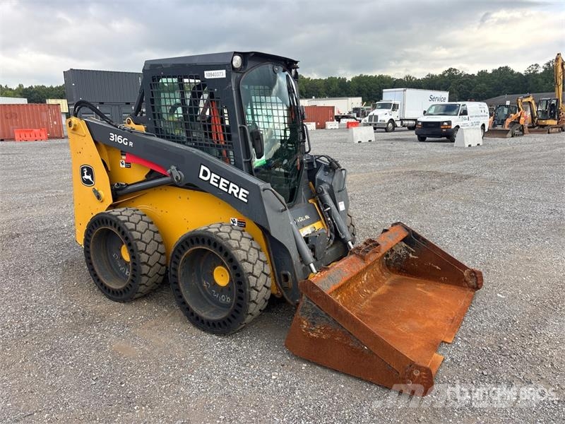 John Deere 316GR Skid Steer Loader Schrankladers