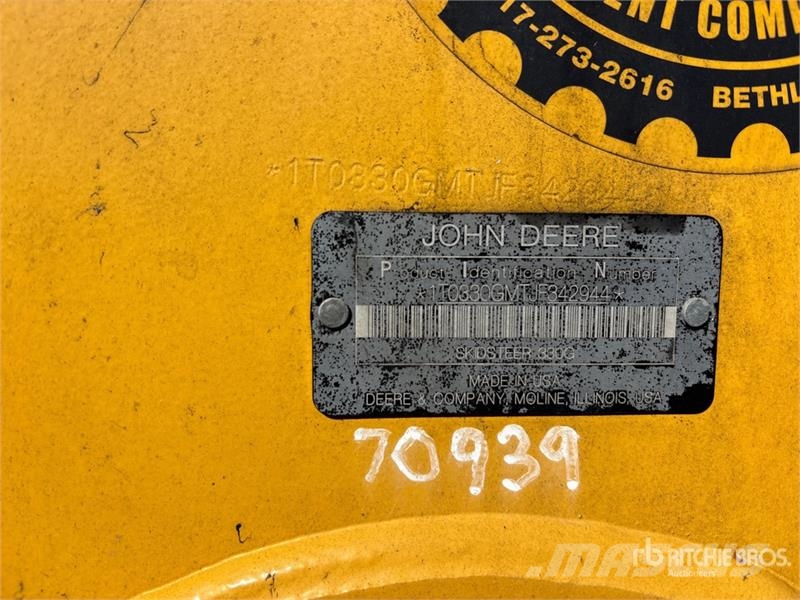 John Deere 330G Two-Speed Skid Steer Loader (Inoperable) Minicargadoras