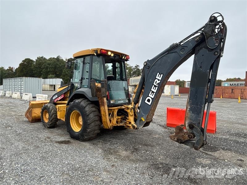 John Deere 410K Traktorgravere
