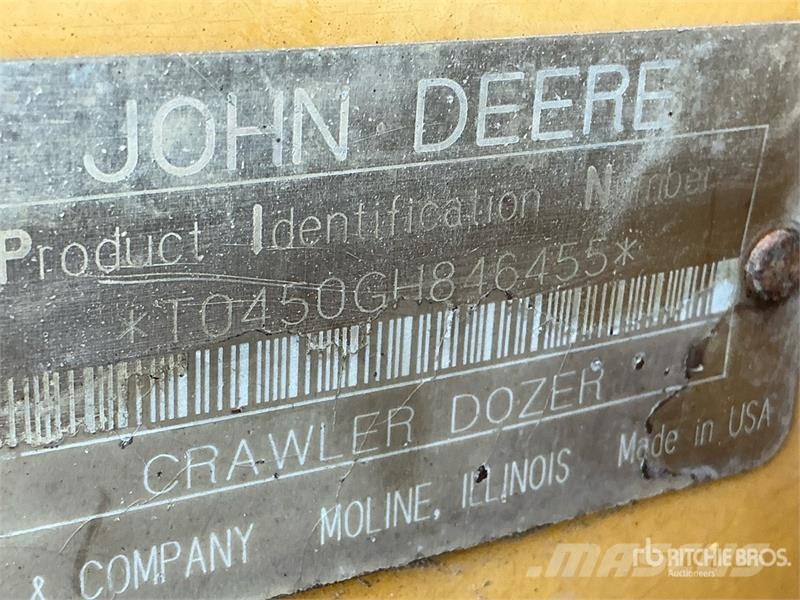 John Deere 450G LGP Series IV Crawler Dozer Rupsdozers