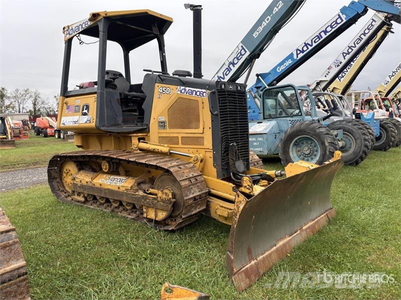 John Deere 450J LT Crawler dozers