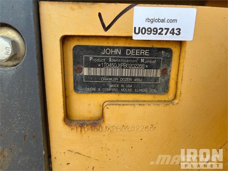 John Deere 450J LT Telaketjupuskutraktorit