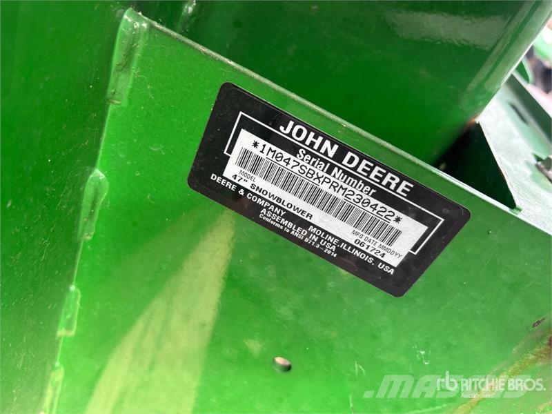 John Deere 47 in Snow Blower Attachment Egyéb mezőgazdasági gépek