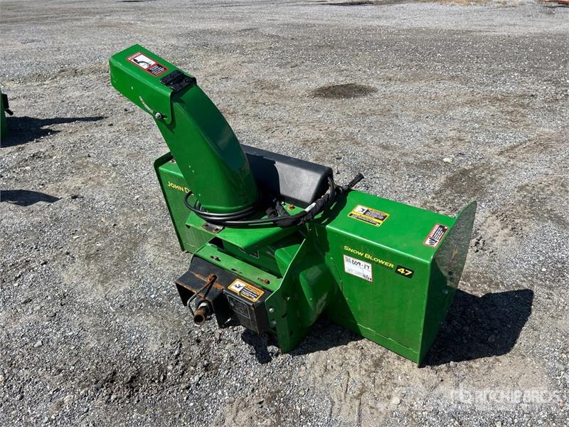 John Deere 47 in Snow Blower Attachment Landbrug - Andet