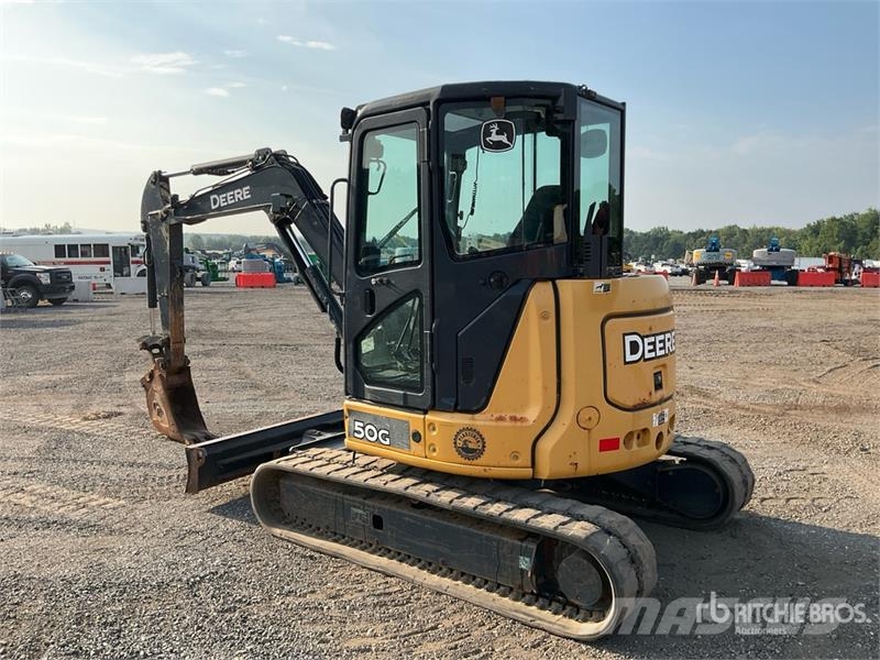 John Deere 50G Мини-экскаваторы