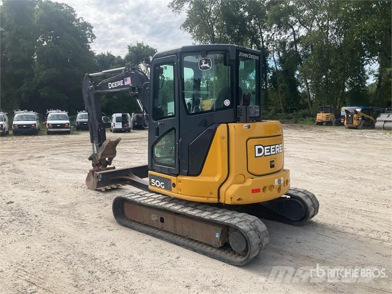 John Deere 50G Minikaivukoneet < 7t