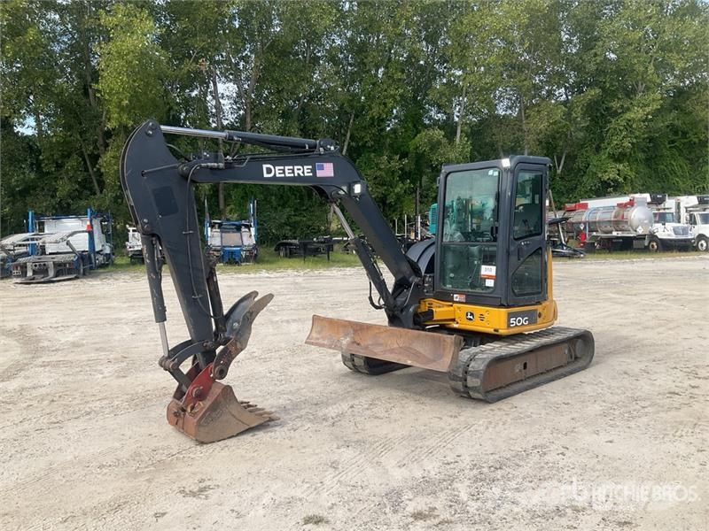 John Deere 50G Minikaivukoneet < 7t
