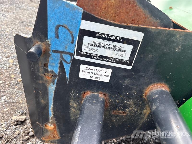 John Deere 52 in Broom Attachment - Fits 5225 Metle