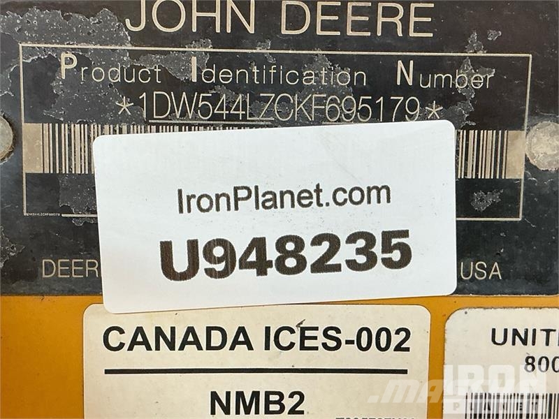 John Deere 544L Wheel Loader Iekrāvēji uz riteņiem