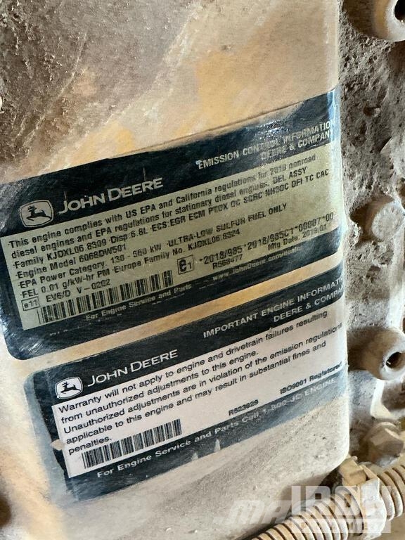 John Deere 544L Wheel Loader Iekrāvēji uz riteņiem