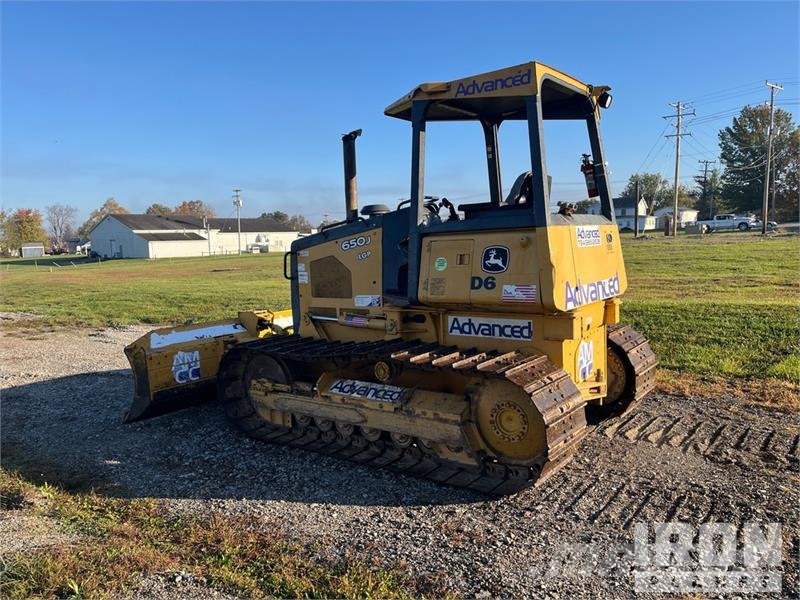 John Deere 650J LGP Buldozer sobre oruga
