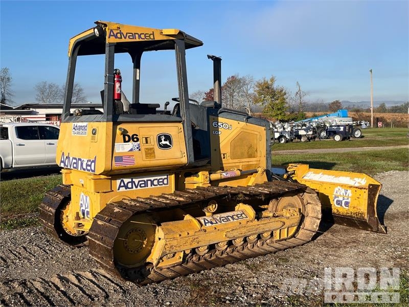 John Deere 650J LGP Buldozer sobre oruga