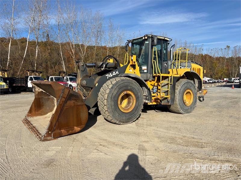 John Deere 744K Wheel Loader (Inoperable) Læssemaskiner på hjul