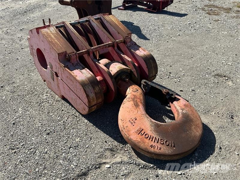 Johnson Block 250 ton 7 Sheave Hook Block Delovi i oprema za kran