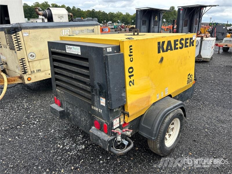 Kaeser 210 cfm Mobile Air Compressor Kompresori