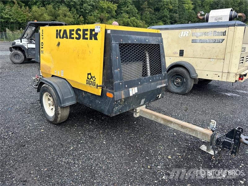Kaeser 210 cfm Mobile Air Compressor Kompresori