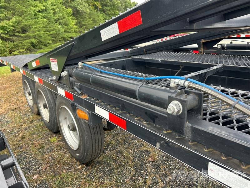 Kaufman EZIV Tri/A 4 Car Open Car Carrier Trailer Biltransporttrailer
