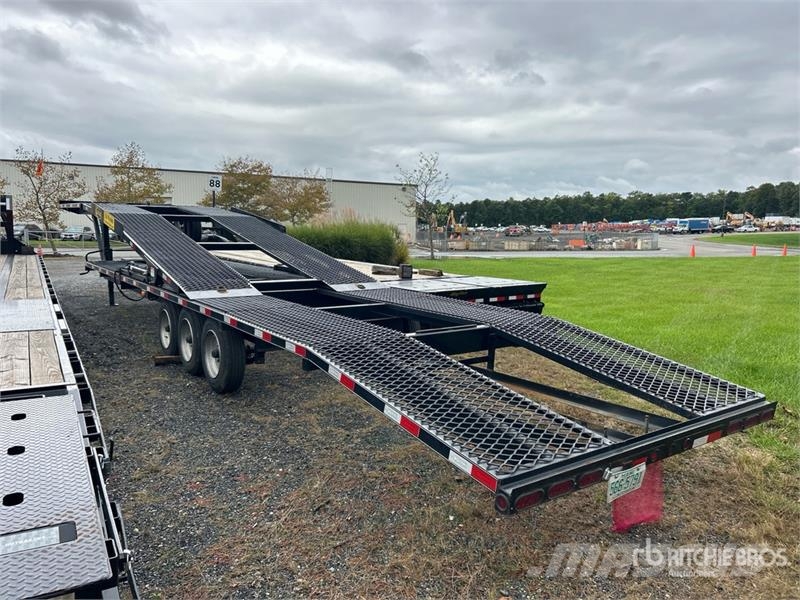 Kaufman EZIV Tri/A 4 Car Open Car Carrier Trailer Biltransporttrailer