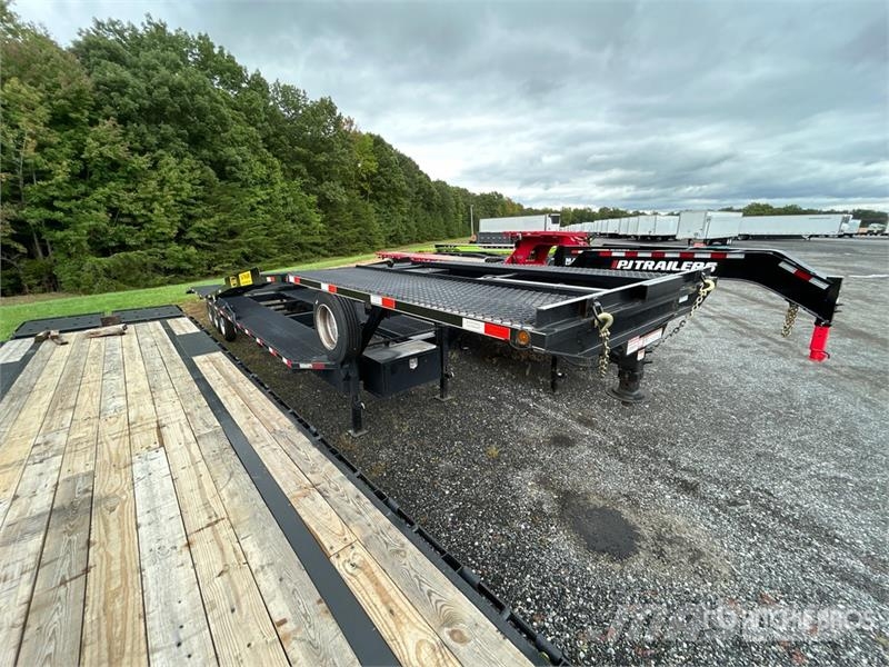 Kaufman EZIV Tri/A 4 Car Open Car Carrier Trailer Biltransporttrailer