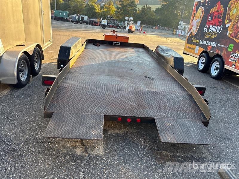 Kaufman T/A 1 Car Open Car Carrier Trailer Polprikolice za prevoz vozil