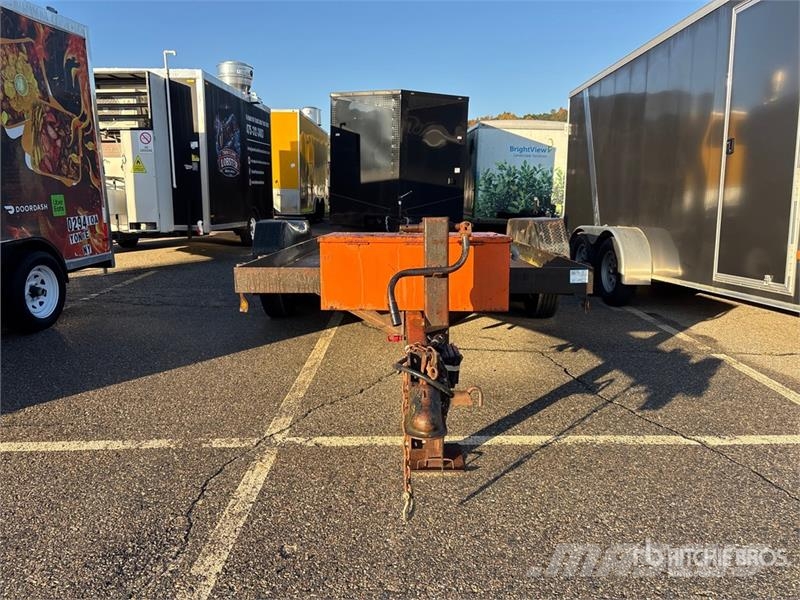 Kaufman T/A 1 Car Open Car Carrier Trailer Polprikolice za prevoz vozil