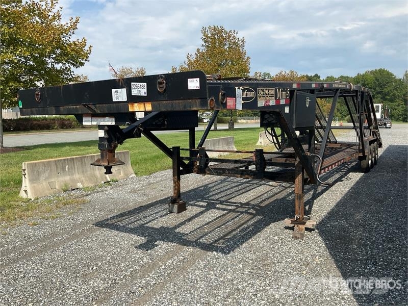 Kaufman Tri/A Open Car Carrier Trailer Poluprikolice za autotransporter