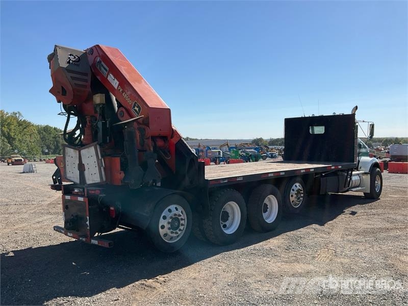 Kenworth Palfinger PK48000 BH Knuckle Boom on Kenworth T80 Crane trucks