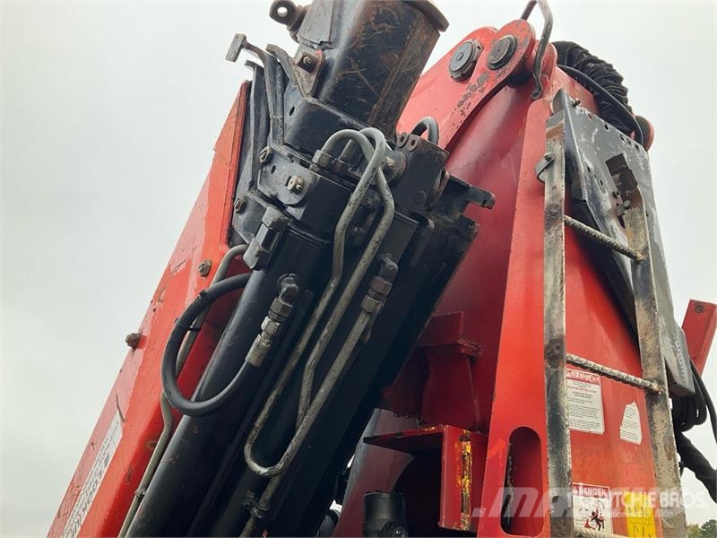 Kenworth PK48000 Knuckle Boom on Kenworth T800 10x4 Boom Tr Vlakke laadvloer met kraan