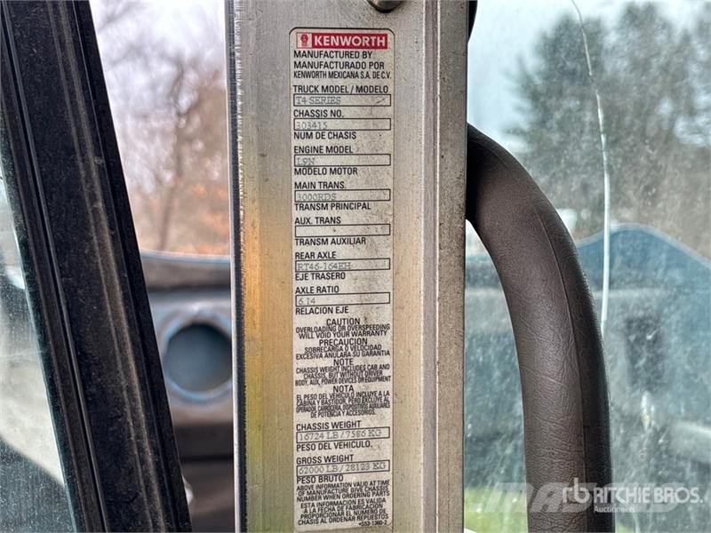 Kenworth T440 6x4 Rear Loader Waste Collection Truck Atkritumu izvešanas transports