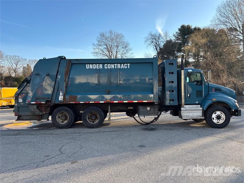 Kenworth T440 6x4 Rear Loader Waste Collection Truck Atkritumu izvešanas transports