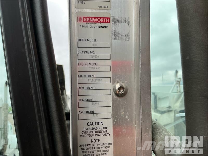 Kenworth T800 Tractor Units