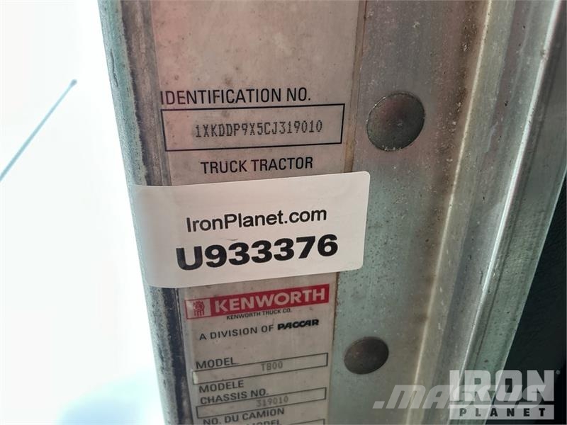 Kenworth T800 Tractor Units