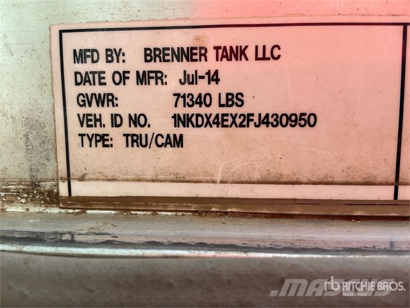 Kenworth T800 Tsisternveokid