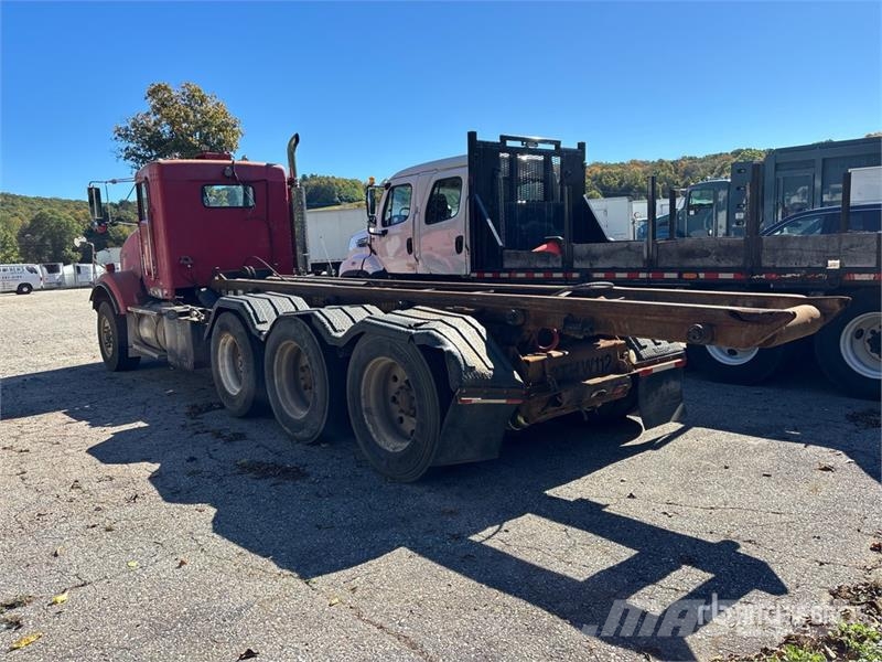 Kenworth T800 스킵 로더 트럭