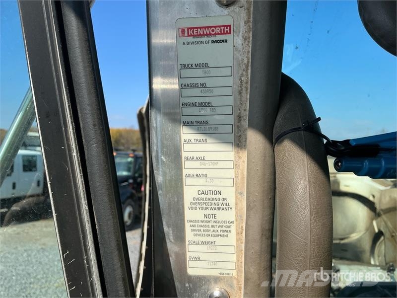 Kenworth T800 Tsisternveokid