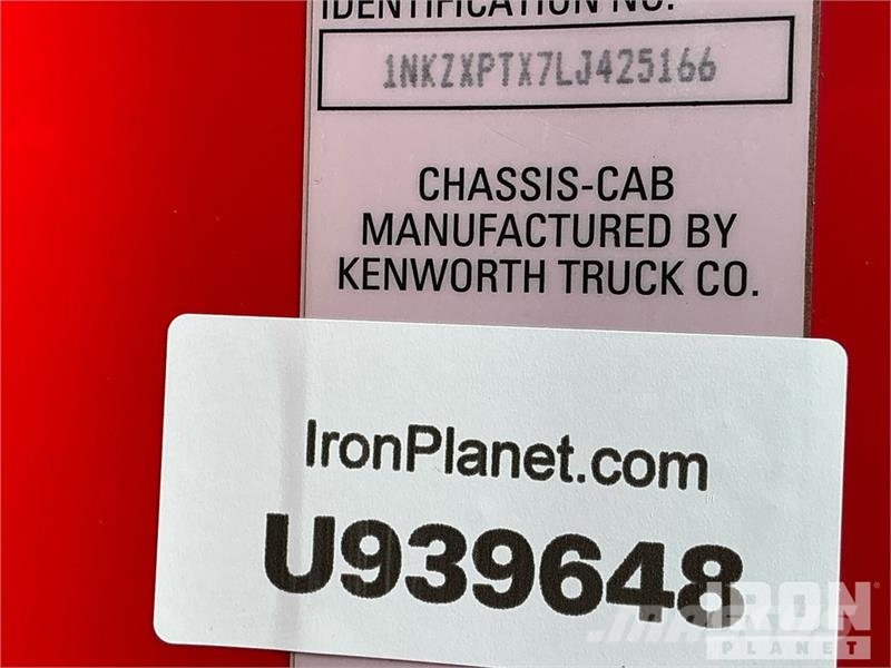 Kenworth T880 شاحنات قلابة