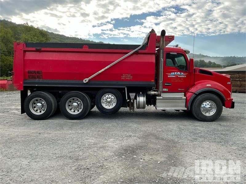 Kenworth T880 شاحنات قلابة
