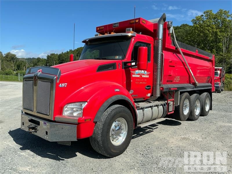 Kenworth T880 شاحنات قلابة