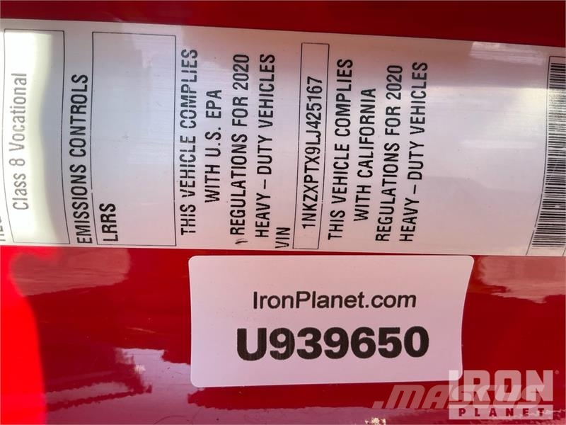 Kenworth T880 شاحنات قلابة