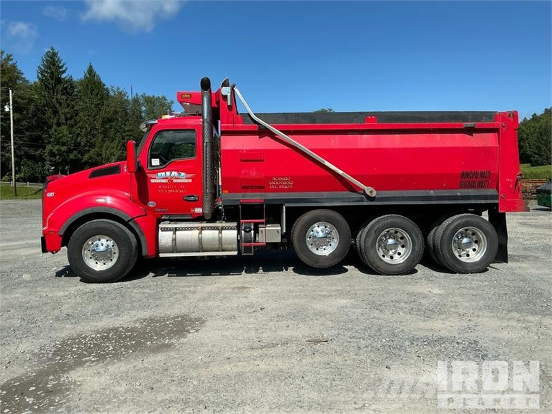 Kenworth T880 شاحنات قلابة