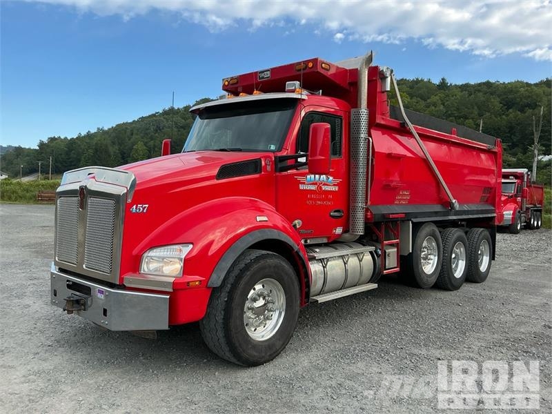Kenworth T880 شاحنات قلابة