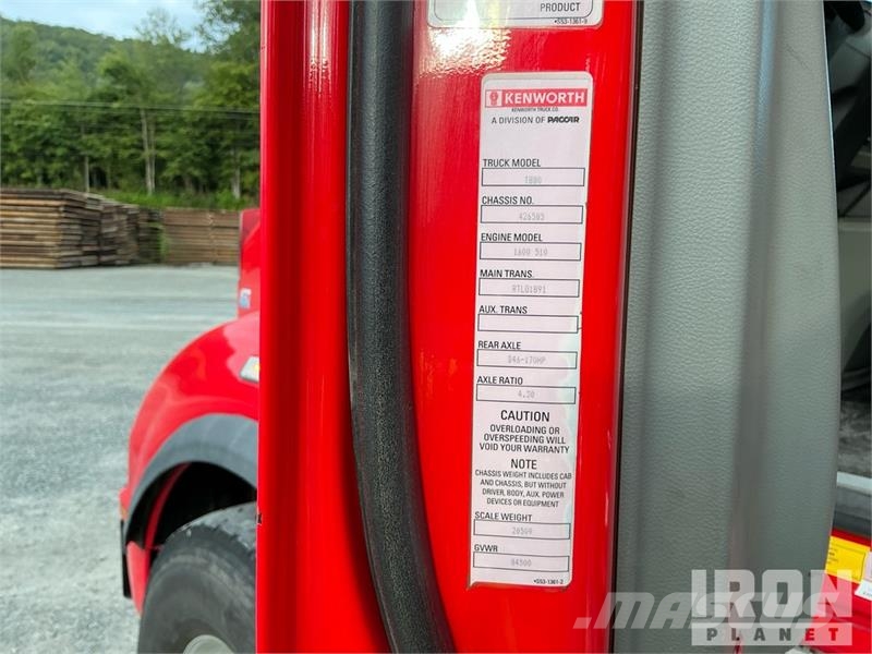 Kenworth T880 شاحنات قلابة
