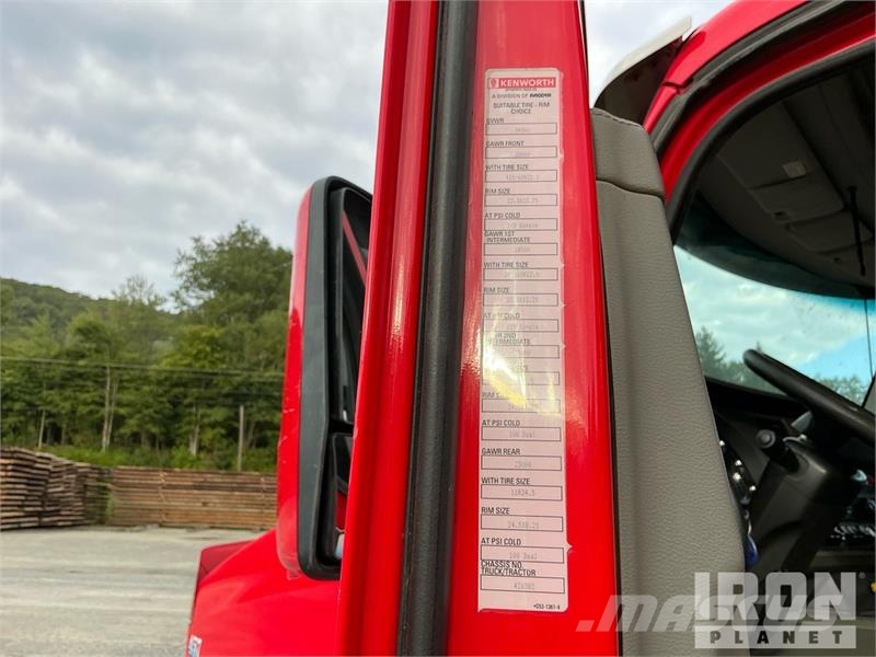 Kenworth T880 شاحنات قلابة