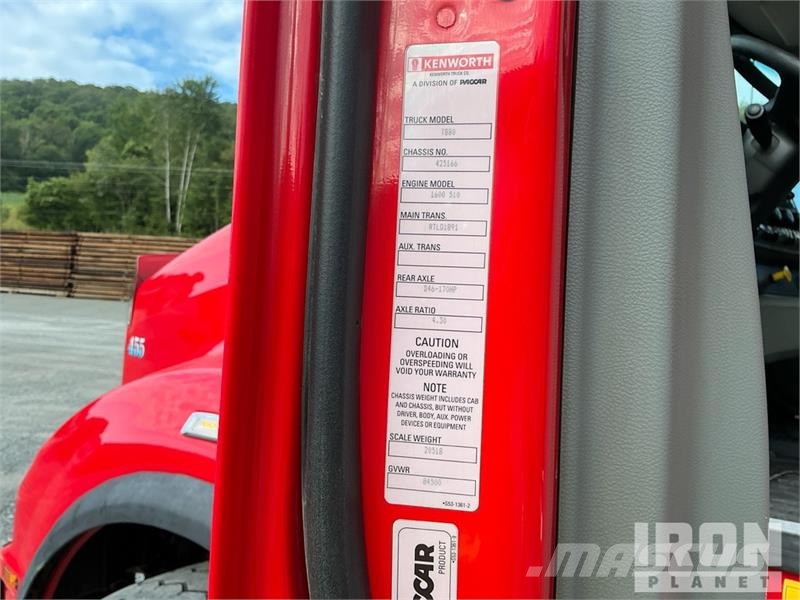 Kenworth T880 شاحنات قلابة