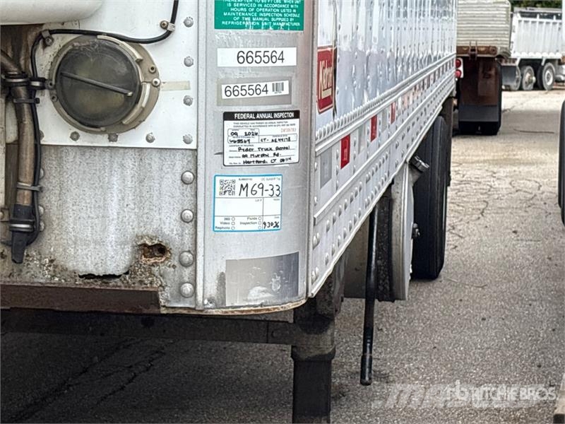 Kidron 28RTPGASEW96SP 28 ft x 102 in S/A Refrigerated Tra Temperature controlled semi-trailers