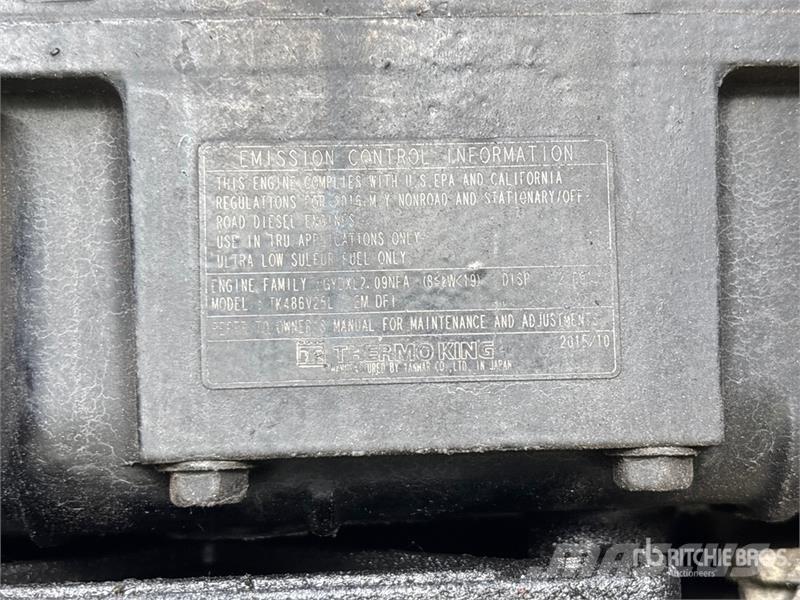 Kidron 28RTPGASEW96SP 28 ft x 102 in S/A Refrigerated Tra نصف مقطورات بدرجة حرارة قابلة للضبط