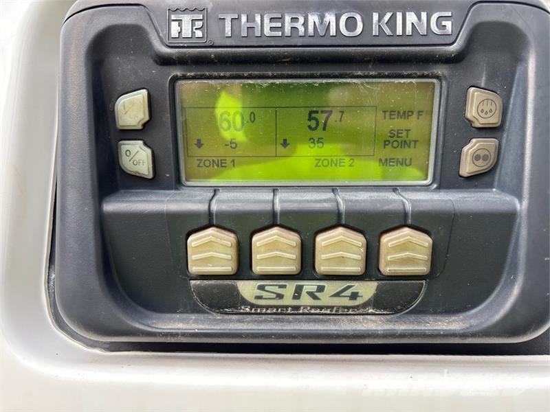 Kidron 28RTPGASEW96SP 28 ft x 102 in S/A Refrigerated Tra نصف مقطورات بدرجة حرارة قابلة للضبط
