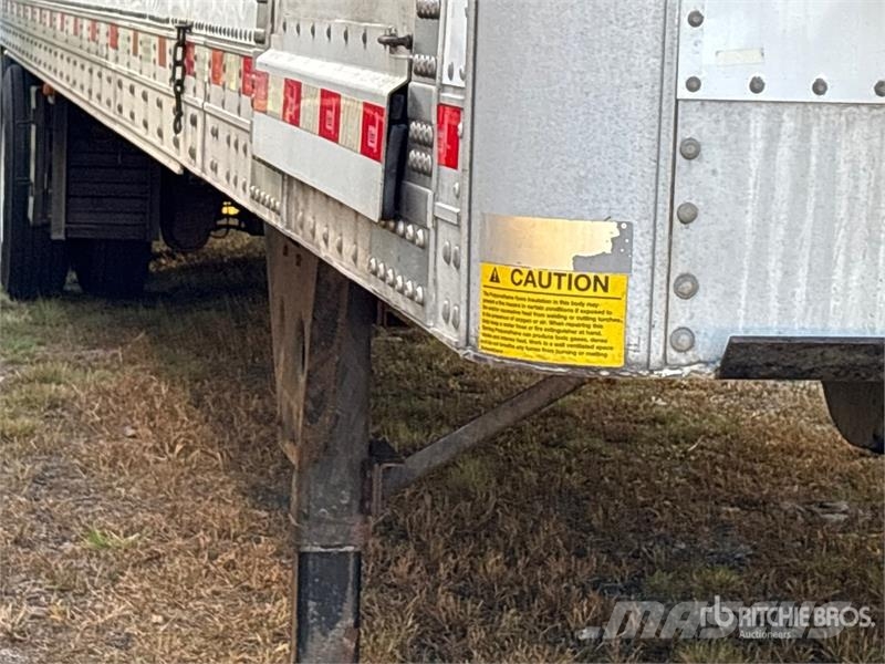 Kidron 48RTPGASEW102SP 48 ft x 102 in T/A Refrigerated Tr Temperature controlled semi-trailers