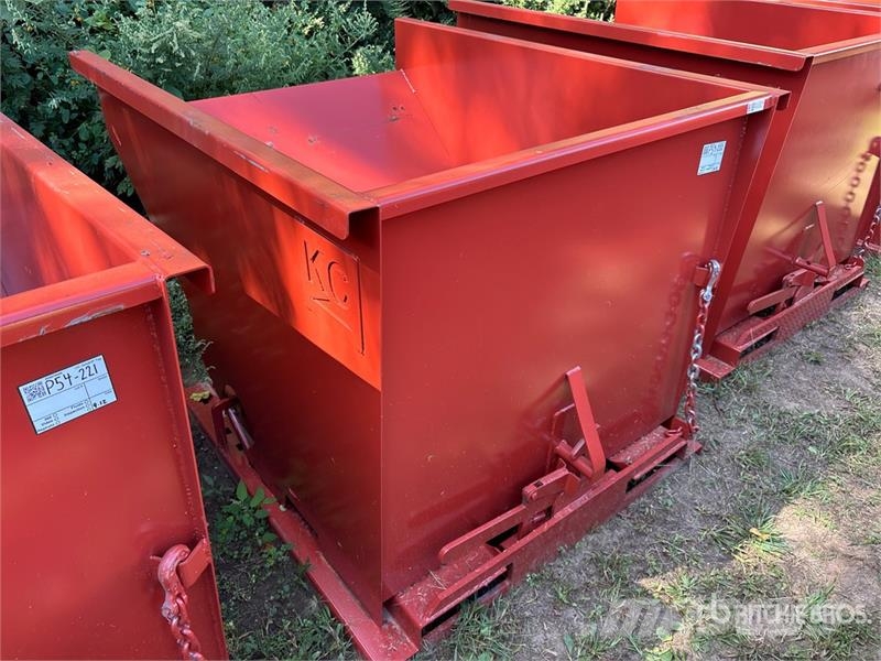  Kit Containers 2YFT-SDH 5 ft 3 in 2 cyd Self-Dumpi Dėžės ir piltuvai