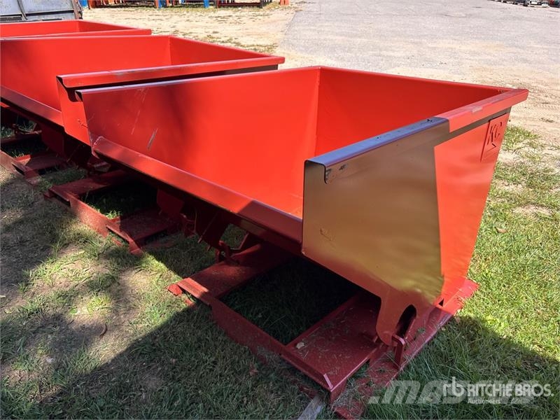  Kit Containers 2YFT-SDH 5 ft 3 in 2 cyd Self-Dumpi Dėžės ir piltuvai